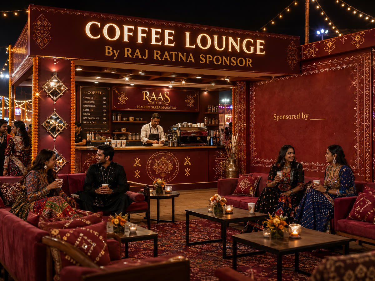 Branded coffee lounge by Rajratna Sponsor